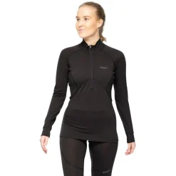 Inner:Pure Merino Half Zip Women