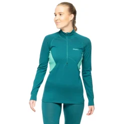 Inner:Pure Merino Half Zip Women