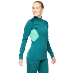 Inner:Pure Merino Half Zip Women