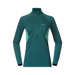 Inner:Pure Merino Half Zip Women
