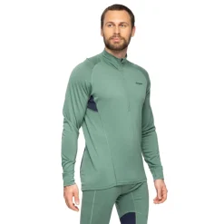 Inner:Pure Merino Half Zip Men