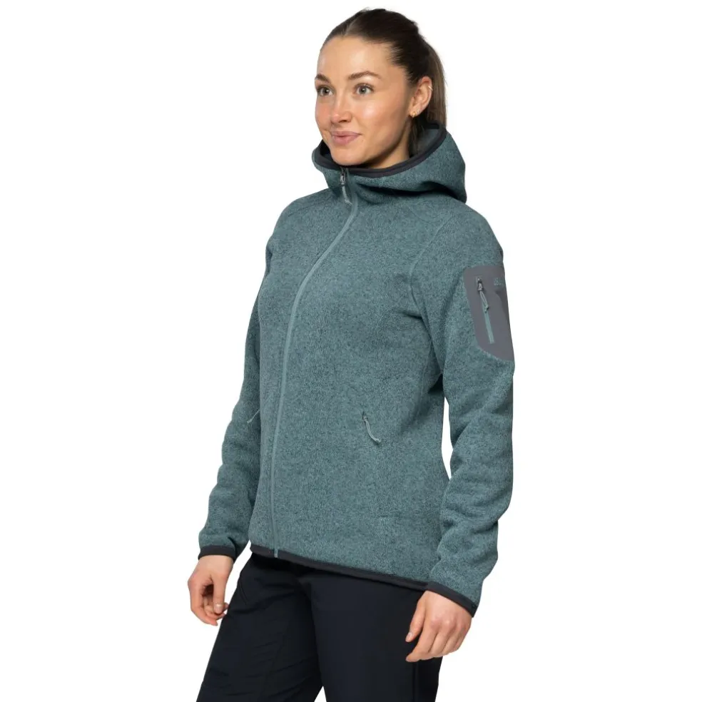 Kamphaug Knitted W Hoodie