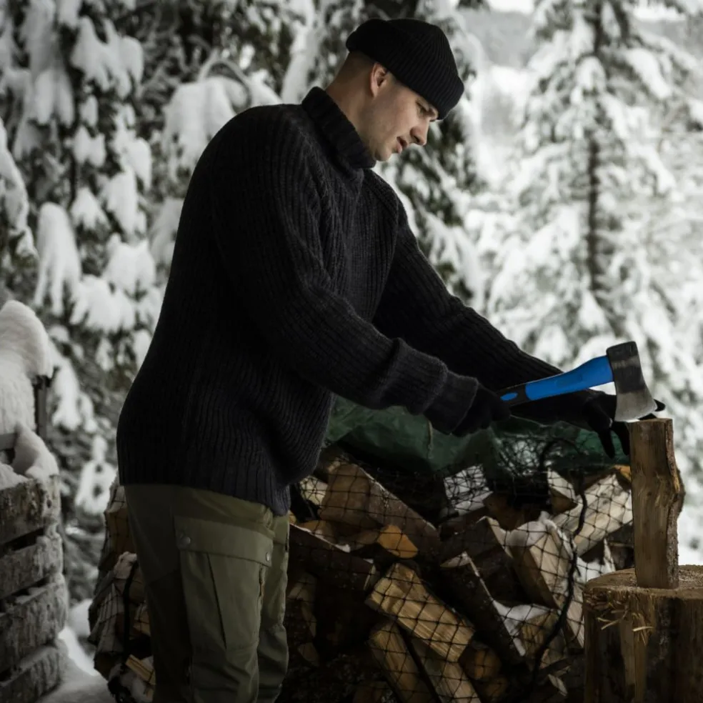 Nordmarka Merino High Neck Jumper Men