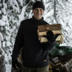 Nordmarka Merino High Neck Jumper Men