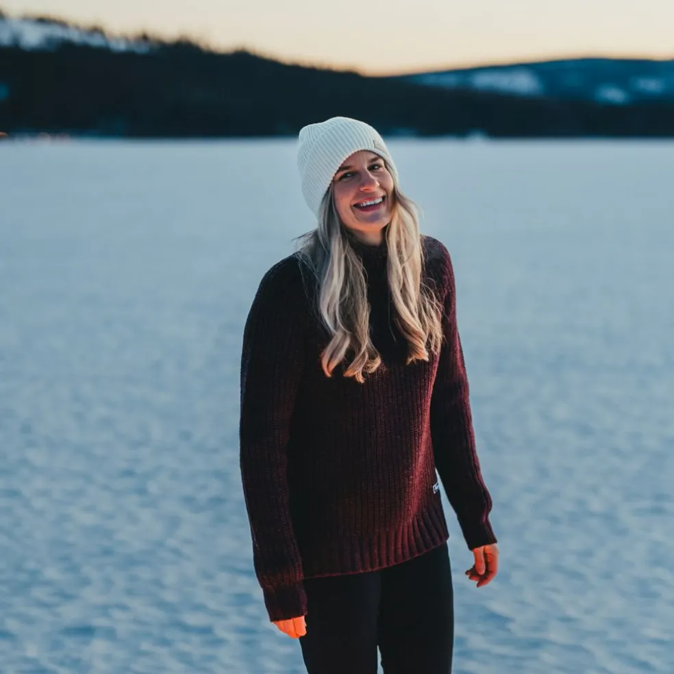 Nordmarka Merino High Neck Jumper Women