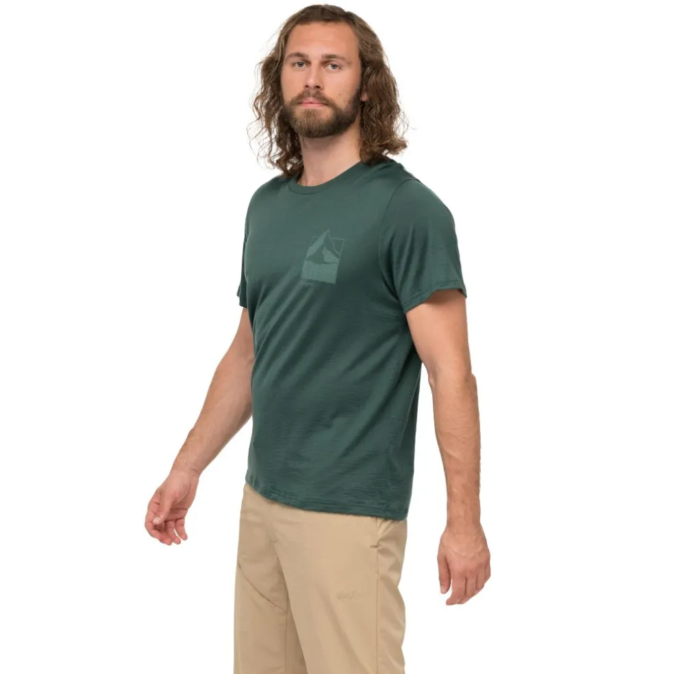 Rabot Mount Wool Tee Men