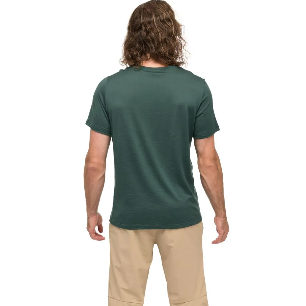 Rabot Mount Wool Tee Men