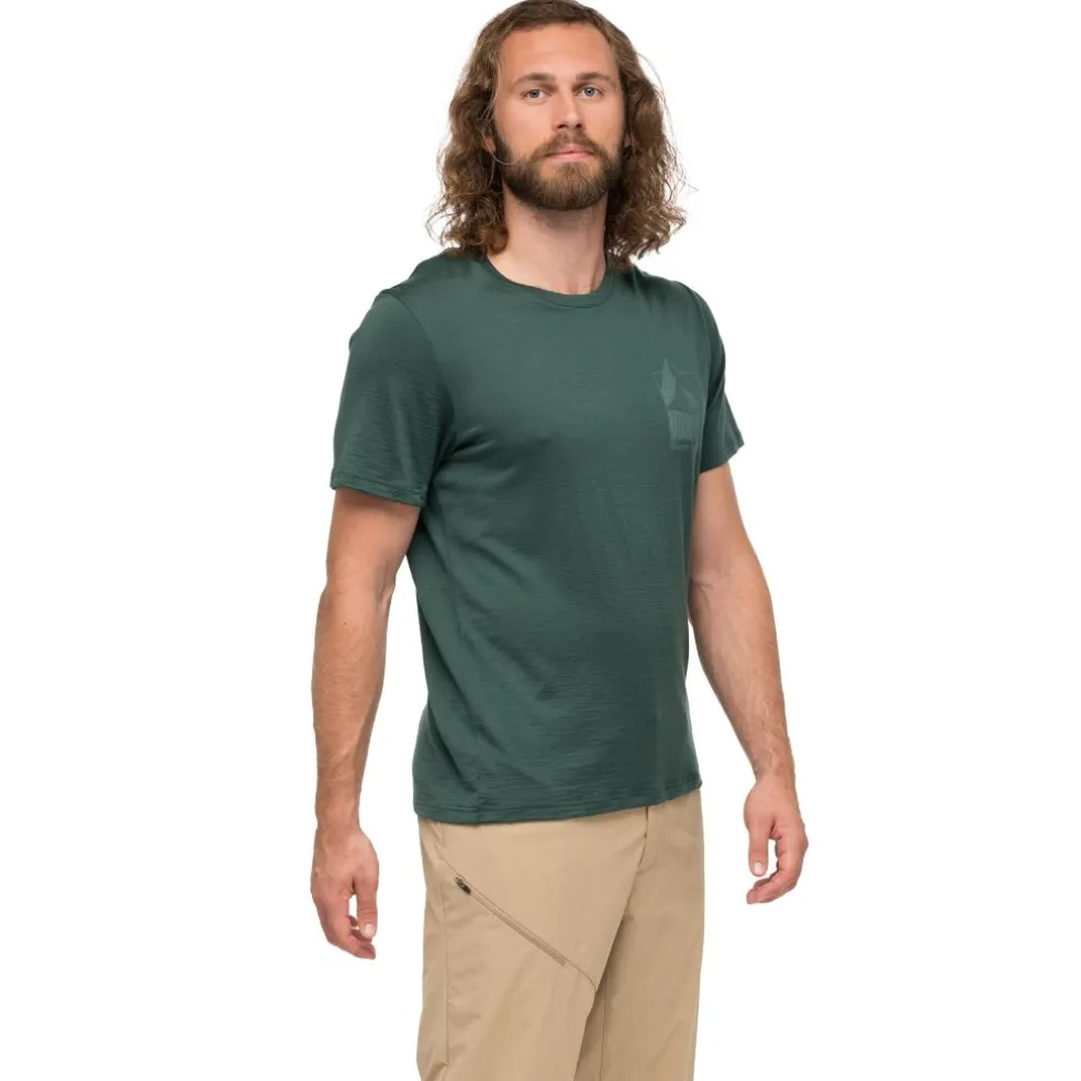 Rabot Mount Wool Tee Men