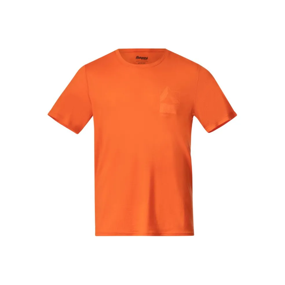 Rabot Mount Wool Tee Men