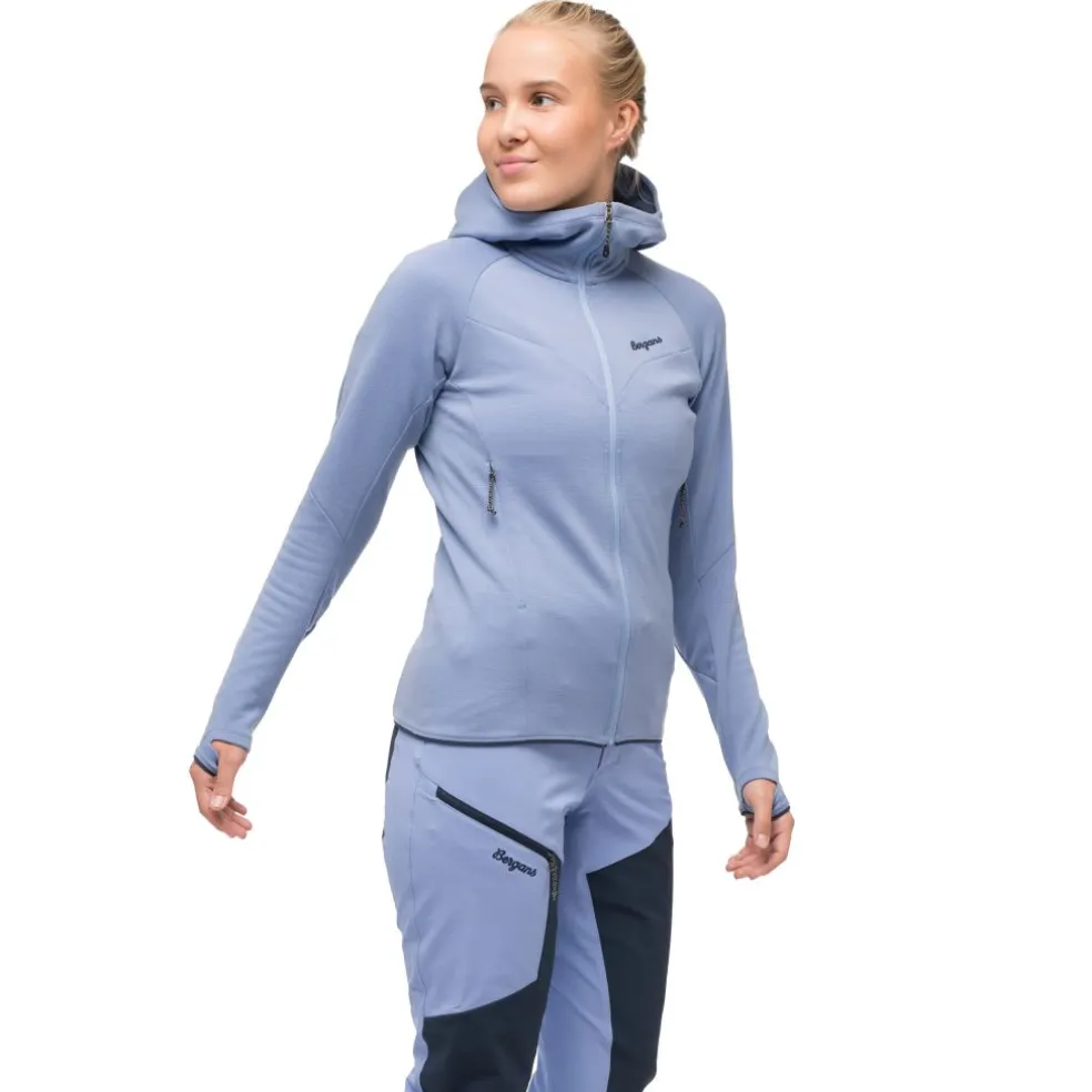 Tind Merino Hood Jacket Women