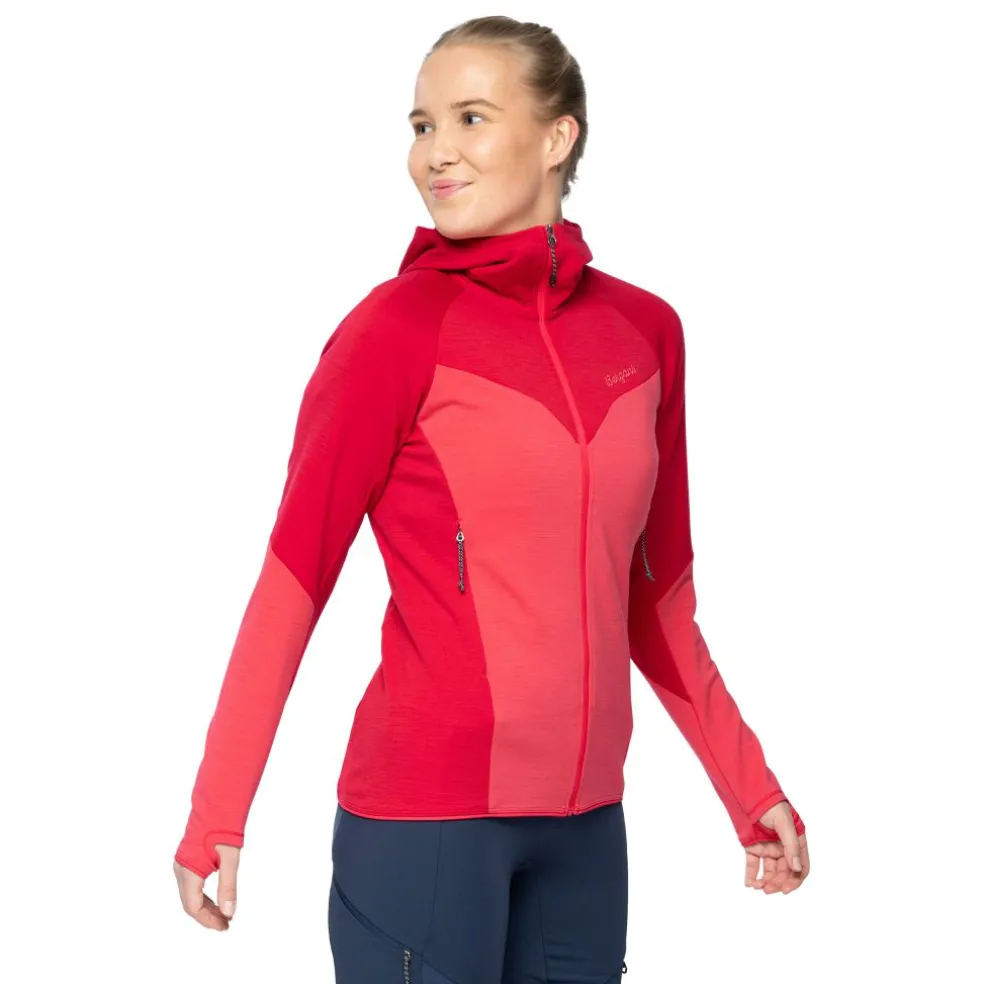 Tind Merino Hood Jacket Women