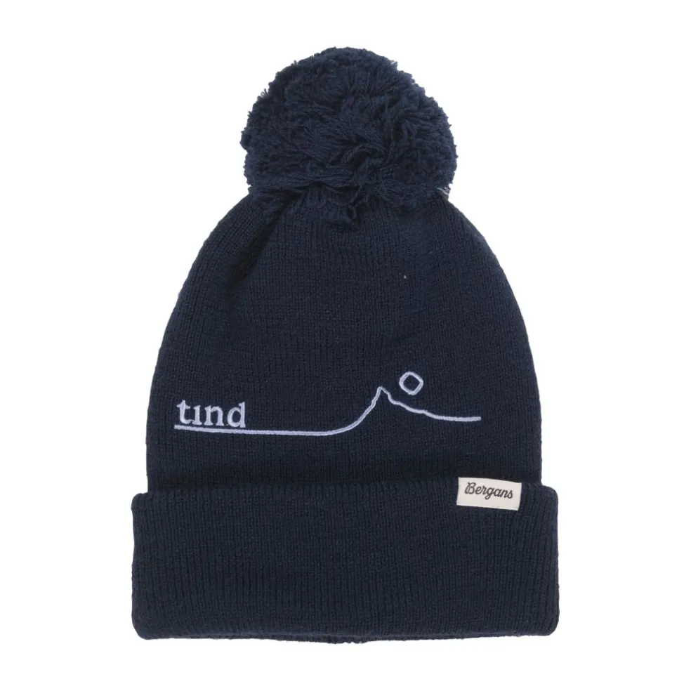 Tind PowPow Pom Wool Beanie