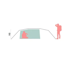 Trollhetta Tunnel 4-Persons Tent